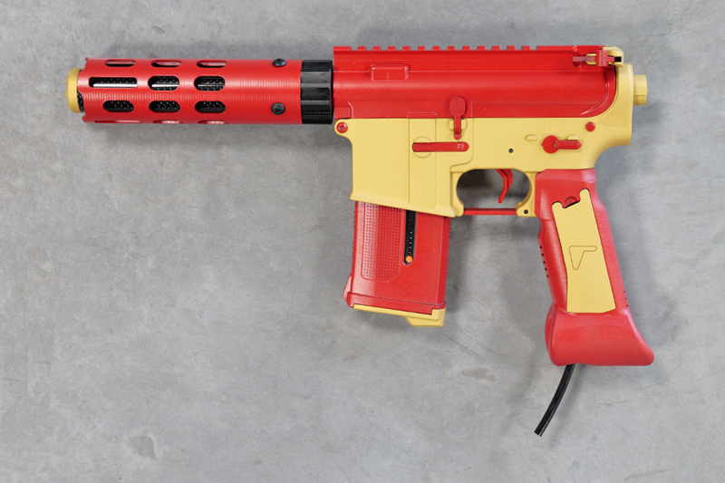 Speed CQB Red/Gold Cerakote HPA Custom Replica