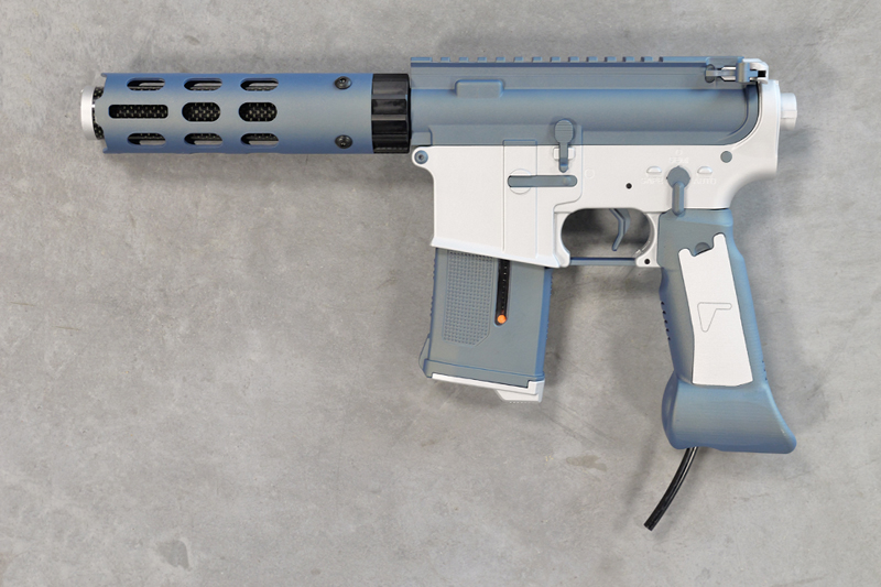 Speed CQB Blue/Alu Cerakote HPA Custom Replica