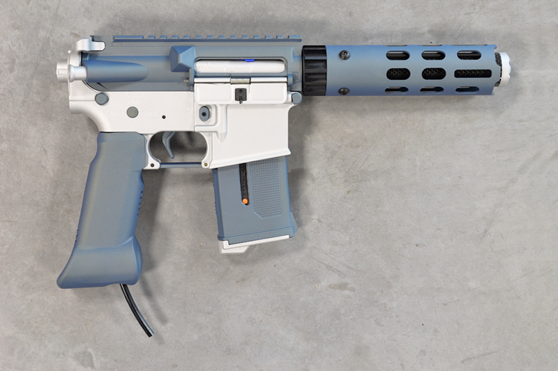 Speed CQB Blue/Alu Cerakote HPA Custom Replica