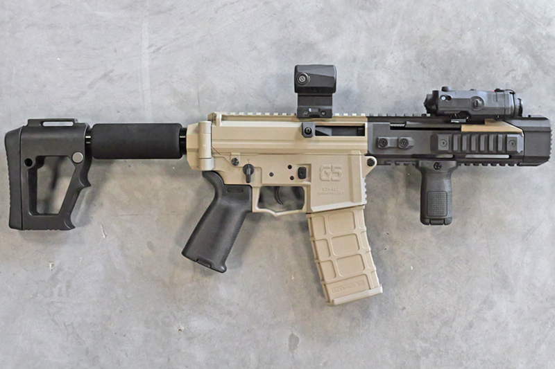 Replica GHK G5 GBBR CQB Dual Cerakote Custom