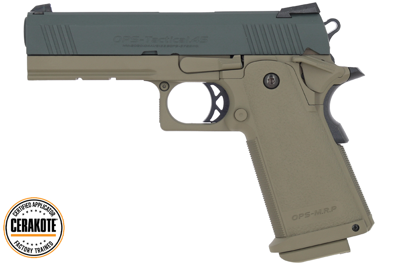 Hi-Capa 4.3 Grey/ FDE Tokyo Marui Gaz Cerakote