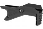 Tactical short low profile picatinny black Double Bell handle