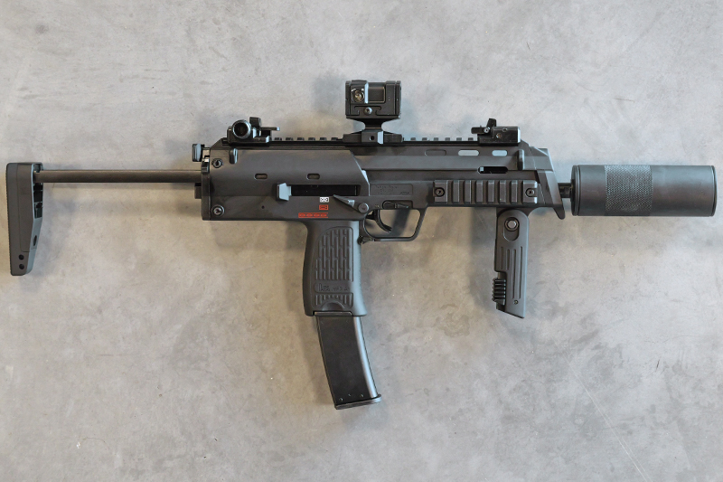 Replica MP7A1 GBBR Black MK34 Custom