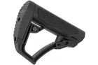 DD type stock + low profile black buttpad for M4 AEG Double Bell