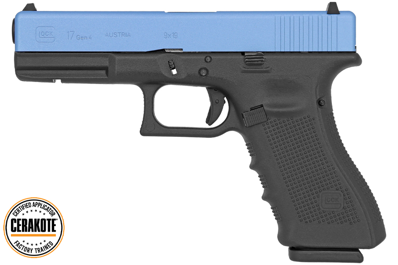 Glock 17 Gen4 VFC / UMAREX Gaz Polar Blue Cerakote