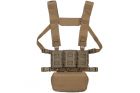 Chest Board Tactical Laser Cut Coyote Brown WOSPORT