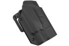 Lightweight Kydex type holster for Glock + X300 black WOSPORT