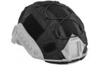 Black helmet cover for FAST helmet size L/XL WOSPORT