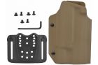 Lightweight Kydex type holster for SIG + X300 tan WOSPORT