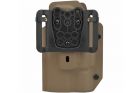 Lightweight Kydex type holster for SIG + X300 tan WOSPORT