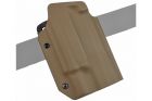 Lightweight Kydex type holster for SIG + X300 tan WOSPORT