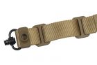 BFC Tan Adjustable 2 Point Tactical Strap WOSPORT