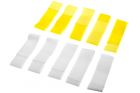 X10 Yellow / White Invader Gear Adjustable Armbands
