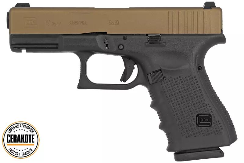 Glock 19 Gen4 VFC / UMAREX Gas Bronze Cerakote