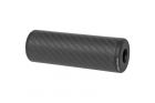 Carbon fibre silencer 105x34mm Swiss Arms