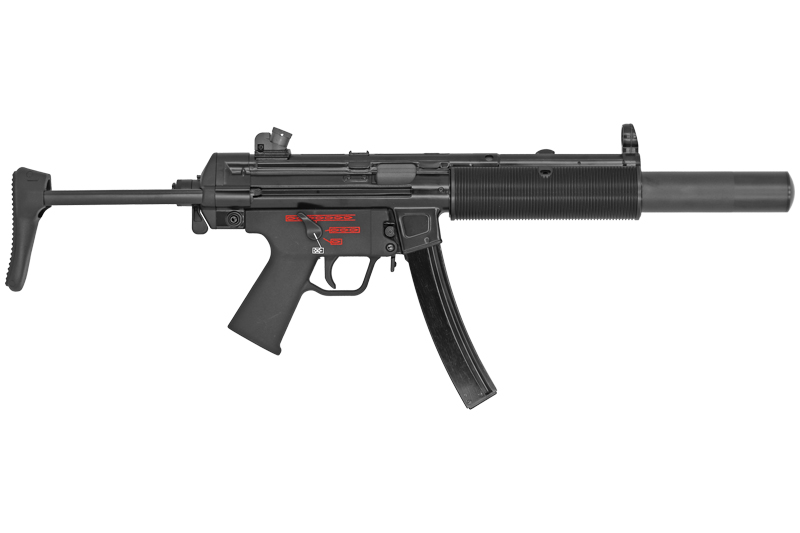 Replica MP5 APACHE SD3 Black WE GBBR