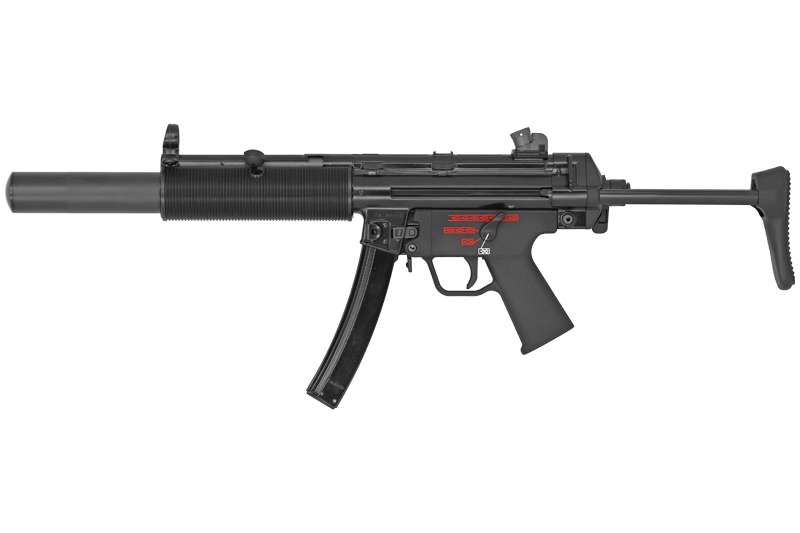 Replica MP5 APACHE SD3 Black WE GBBR