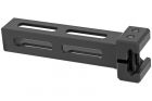 Black M-LOK 2 slot extender for MLC-S2 / MLC-LTR / SSG10A3 Maple Leaf chassis