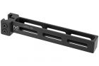 Black M-LOK 3 slot extender for Maple Leaf MLC-S2 / MLC-LTR / SSG10A3 chassis