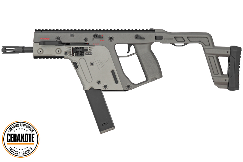 Replica Kriss Vector SMG GEN II KRYTAC AEG Urban Cerakote