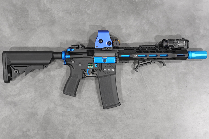 Replica M4 Combat Blue Ragnarok Aster SE custom