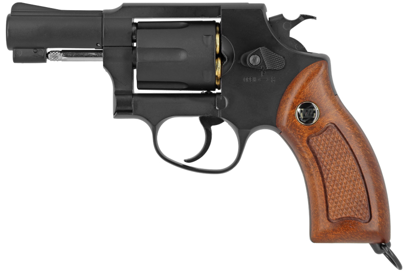 731 2.5inch Sheriff M36 Black Brown Grip Gun Heaven CO2