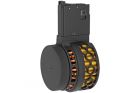 Drum magazine Xmag 100 balls for M4 GBBR GHK DYTAC