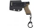 Glock Series type Dual Tone Complete Set Key Chain WOSPORT