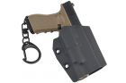 Glock Series type Dual Tone Complete Set Key Chain WOSPORT