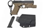 Glock Series type Dual Tone Complete Set Key Chain WOSPORT