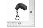 Black Fast Helmet Key Chain WOSPORT