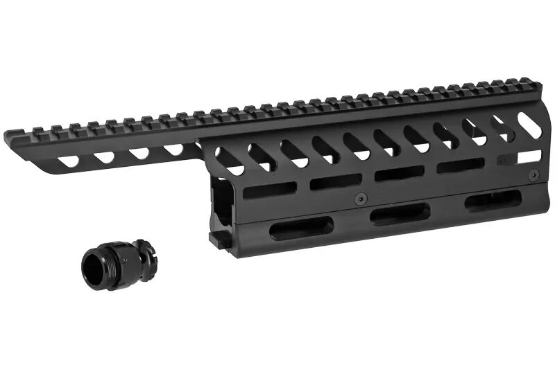 Black M-LOK handguard for Saiga 12K GBBR Tokyo Marui ITP Airsoft