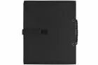 Velcro Patches Storage Book Black WOSPORT