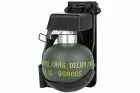 M67 dummy grenade with black molle attachment WOSPORT