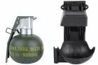 M67 dummy grenade with black molle attachment WOSPORT