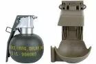 M67 dummy grenade with tan molle attachment WOSPORT