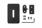 Black GoPro & Picatinny Velcro mount for helmet WOSPORT