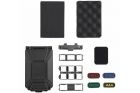 Black tactical storage case for batteries WOSPORT 