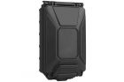 Black tactical storage case for batteries WOSPORT 