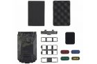 Multicam Black tactical storage case for batteries WOSPORT 