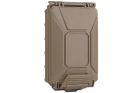 Tan tactical storage case for batteries WOSPORT 