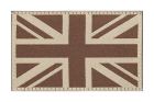 United-Kingdom Desert Flag Patch fabric Clawgear