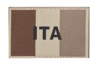 Italy Desert Flag Patch fabric Clawgear