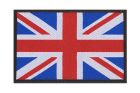 United-Kingdom Color Flag Patch fabric Clawgear