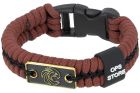 Paracord survival wristband brown OPS-Store