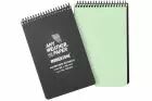 Phosphorescent All weather Notebook 60 pages 96x148mm Olive Green Modestone