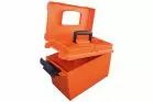 Sportsmen's Plus utility box, waterproof Orange