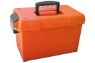 Sportsmen's Plus utility box, waterproof Orange