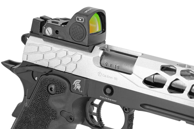 Hi-capa 5.1 Stryk Silver RMR Lancer Tactical Gas