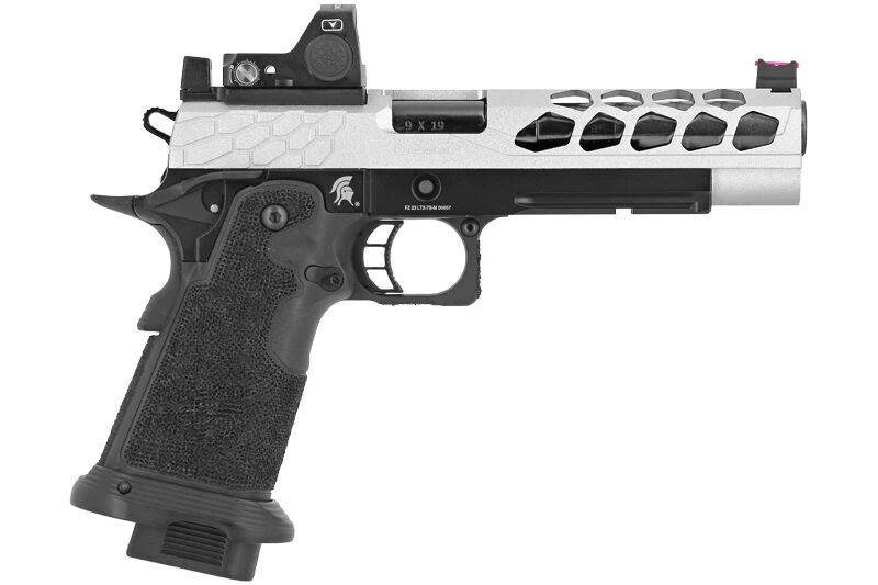 Hi-capa 5.1 Stryk Silver RMR Lancer Tactical Gas